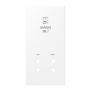 Jung SOLS7522WWMPL Zentralplatte LS990 Serie LS Duroplast...