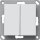 Gira 246227 BT Bluetooth Wandsender 2-fach System 55 Reinweiß Matt