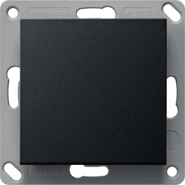 Gira 2461005 BT Bluetooth Wandsender 1-fach System 55 Schwarz Matt