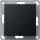 Gira 2462005 BT Bluetooth Wandsender 2-fach System 55 Schwarz Matt