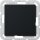 Gira 2836005 Wippschalter BS 20 AX Aus 2-polig System 55 Schwarz Matt