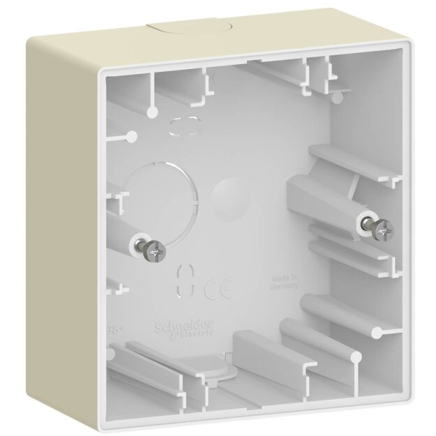 Merten MEG4014-6533 Merten System Design Aufputzgehäuse 1-fach Sahara