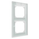 Merten MEG4020-2320 Echtglasrahmen 2-fach...