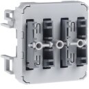 Berker 80141600 Taster 2-fach 48V AC/DC für W.1 mit...