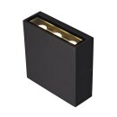 SLV 1005126 Big Quad up/down Wandleuchte Anthrazit 14cm