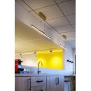 SLV 1006187 One Linear 100 Phase up/down Pendelleuchte Messing 24W 2700/3000K 104cm