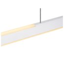 SLV 1006189 One Linear 140 Phase up/down Pendelleuchte Weiß 35W 2700/3000K 140cm