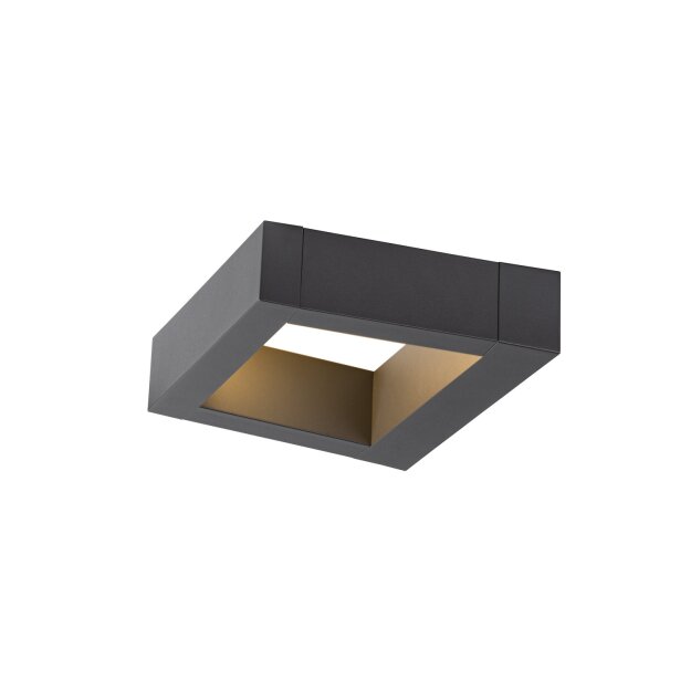 SLV 1005443 Bookat Wandaufbauleuchte Anthrazit 15W 3000/4000K 7,5cm