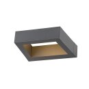 SLV 1005443 Bookat Wandaufbauleuchte Anthrazit 15W 3000/4000K 7,5cm