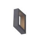 SLV 1005443 Bookat Wandaufbauleuchte Anthrazit 15W 3000/4000K 7,5cm