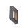 SLV 1005443 Bookat Wandaufbauleuchte Anthrazit 15W 3000/4000K 7,5cm