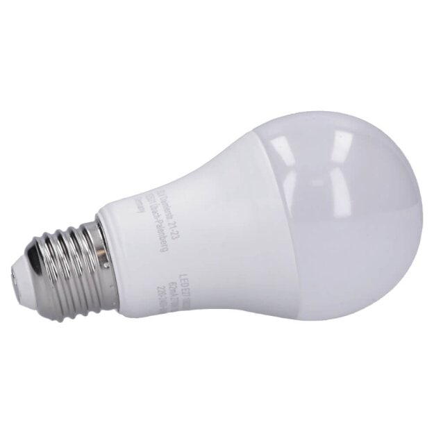 SLV 1005302 A60 E27 LED Leuchtmittel Weiß 13,5W 2700K CRI90 220° 12cm