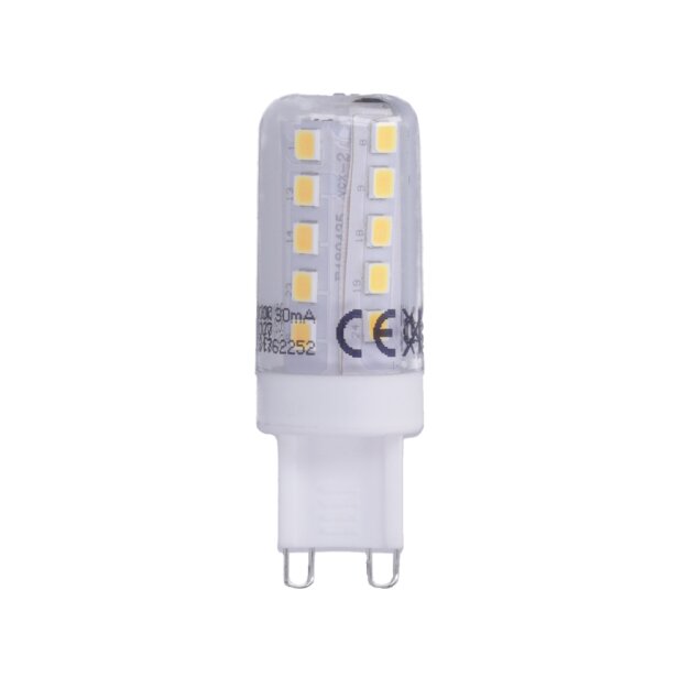 SLV 1005286 QT14 G9 LED Leuchtmittel Weiß 3,7W 3000K CRI90 300° 5,4cm