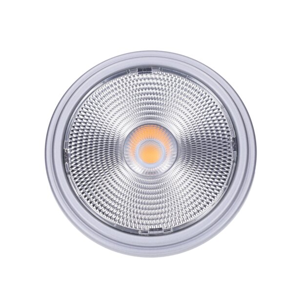 SLV 1005277 QPAR111 GU10 LED Leuchtmittel Silber 12,5W 2700K CRI90 60° 7cm