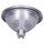 SLV 1005280 QPAR111 GU10 LED Leuchtmittel Silber 12,5W 3000K CRI90 60° 7cm