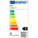SLV 1005271 TCR TSE GX53 LED Leuchtmittel Weiß/Milchig 6W 3000K CRI90 120° 2,4cm