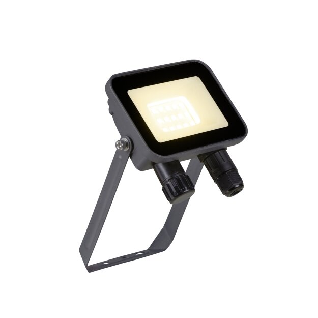 SLV 1006191 Floodi S Wand- und Deckenaufbauleuchte Anthrazit/Transparent 9,3W 3000K 100° 9,5cm