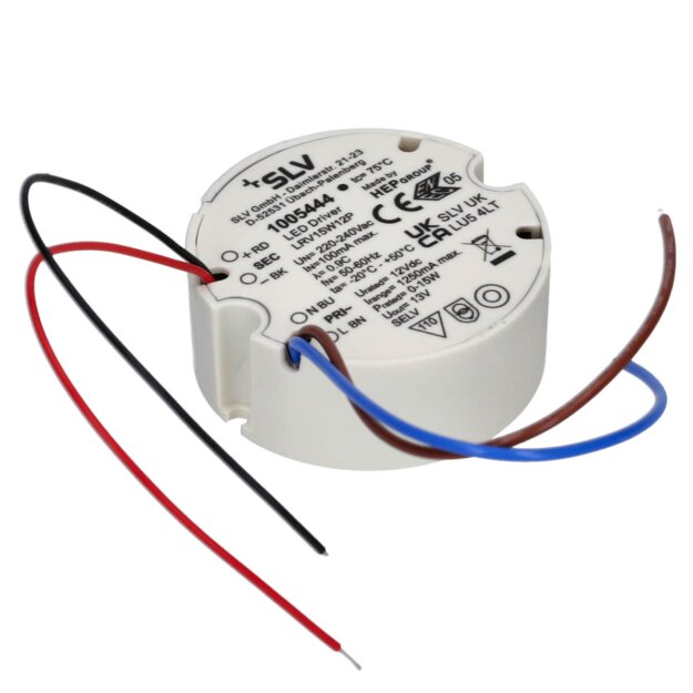 SLV 1005444 LED Netzteil 15W 12V 22cm