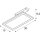 SLV 1004934 Panel Track Square 150x300mm 1 Phasen Spot Weiß 18W 3000K 30cm