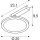 SLV 1004935 Panel Track Round 200mm 1 Phasen Spot Schwarz 18W 3000K 23,1cm