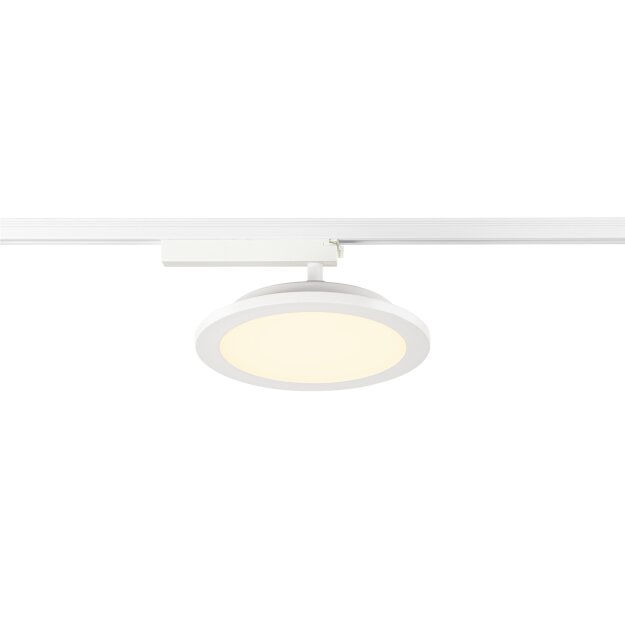 SLV 1004936 Panel Track Round 200mm 1 Phasen Spot Weiß 18W 3000K 23,1cm