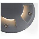SLV 1006174 Small Plot Abdeckung 2 Slots Anthrazit 1,7cm
