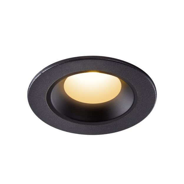 SLV 1005499 Numinos XS Deckeneinbauleuchte Schwarz 2700K 20° 4,5cm