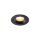 SLV 1005502 Numinos XS Deckeneinbauleuchte Schwarz 2700K 40° 4,5cm