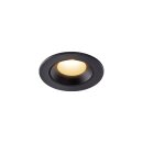 SLV 1005505 Numinos XS Deckeneinbauleuchte Schwarz 2700K...