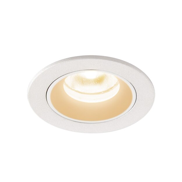 SLV 1005509 Numinos XS Deckeneinbauleuchte Weiß 2700K 20° 4,5cm