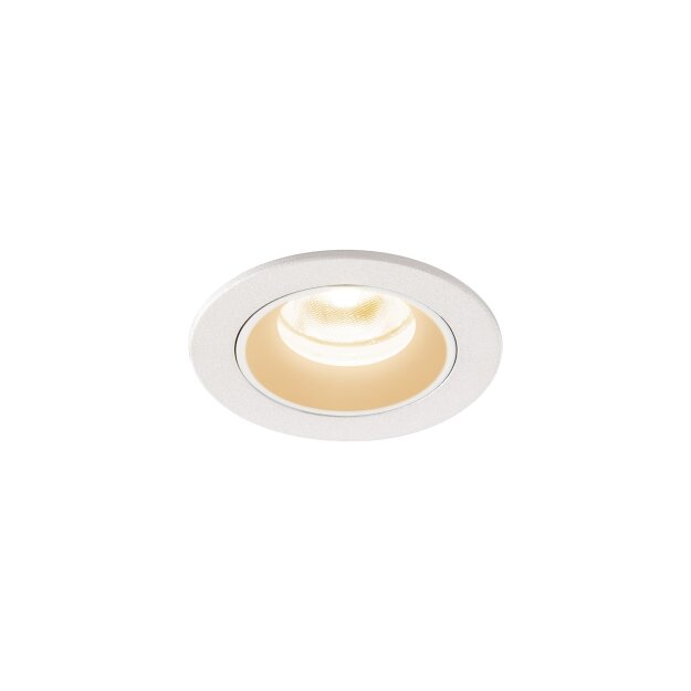 SLV 1005512 Numinos XS Deckeneinbauleuchte Weiß 2700K 40° 4,5cm