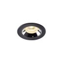 SLV 1005522 Numinos XS Deckeneinbauleuchte Schwarz/Chrom...