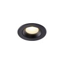 SLV 1005523 Numinos XS Deckeneinbauleuchte Schwarz 3000K 55° 4,5cm