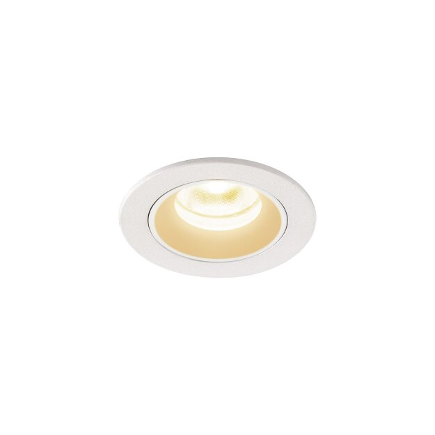 SLV 1005530 Numinos XS Deckeneinbauleuchte Weiß 3000K 40° 4,5cm