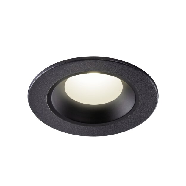 SLV 1005535 Numinos XS Deckeneinbauleuchte Schwarz 4000K 20° 4,5cm