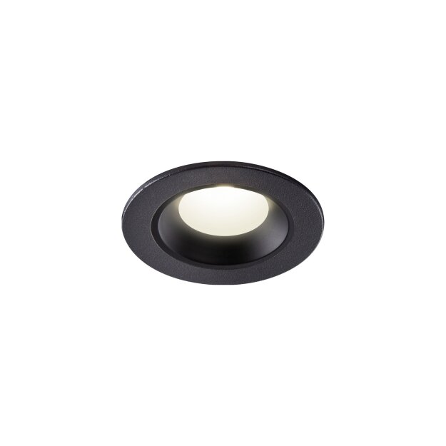 SLV 1005541 Numinos XS Deckeneinbauleuchte Schwarz 4000K 55° 4,5cm