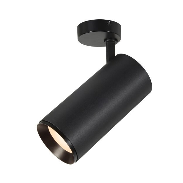 SLV 1006089 Numinos Spot XL Phase Deckenaufbauleuchte Schwarz 36W 3000K 24° 25,8cm