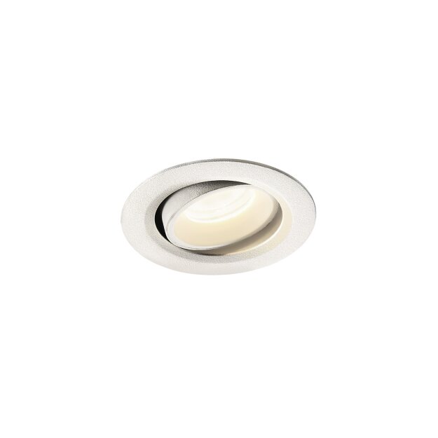 SLV 1005599 Numinos Move XS Deckeneinbauleuchte Weiß 4000K 20° 5,5cm