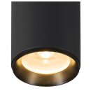 SLV 1005688 Numinos XL Phase Deckenaufbauleuchte Schwarz 36W 2700K 36° 25,8cm