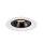 SLV 1005930 Numinos Gimble M Deckeneinbauleuchte Weiß/Schwarz 2700K 20° 9,5cm