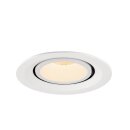 SLV 1005931 Numinos Gimble M Deckeneinbauleuchte Weiß 2700K 20° 9,5cm