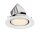 SLV 1005934 Numinos Gimble M Deckeneinbauleuchte Weiß 2700K 40° 9,5cm