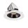 SLV 1005936 Numinos Gimble M Deckeneinbauleuchte Weiß/Schwarz 2700K 55° 9,5cm