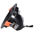 SLV 1005939 Numinos Gimble M Deckeneinbauleuchte Schwarz 3000K 20° 9,5cm