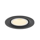 SLV 1005943 Numinos Gimble M Deckeneinbauleuchte Schwarz/Weiß 3000K 40° 9,5cm