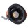 SLV 1005945 Numinos Gimble M Deckeneinbauleuchte Schwarz 3000K 55° 9,5cm