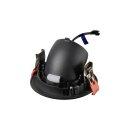SLV 1005947 Numinos Gimble M Deckeneinbauleuchte Schwarz/Chrom 3000K 55° 9,5cm