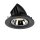 SLV 1005947 Numinos Gimble M Deckeneinbauleuchte Schwarz/Chrom 3000K 55° 9,5cm