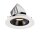 SLV 1005948 Numinos Gimble M Deckeneinbauleuchte Weiß/Schwarz 3000K 20° 9,5cm