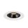 SLV 1005948 Numinos Gimble M Deckeneinbauleuchte Weiß/Schwarz 3000K 20° 9,5cm